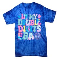 In My Double Digits Era Retro 10 Year Old 10th Birthday Tie-Dye T-Shirt