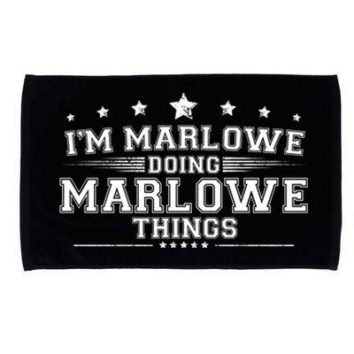 Im Marlowe Doing Marlowe Things Microfiber Hand Towel