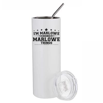 Im Marlowe Doing Marlowe Things Stainless Steel Tumbler