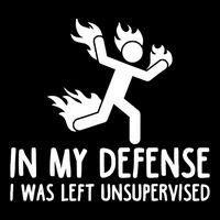 In My Defense I Was Left Unsupervised Poster