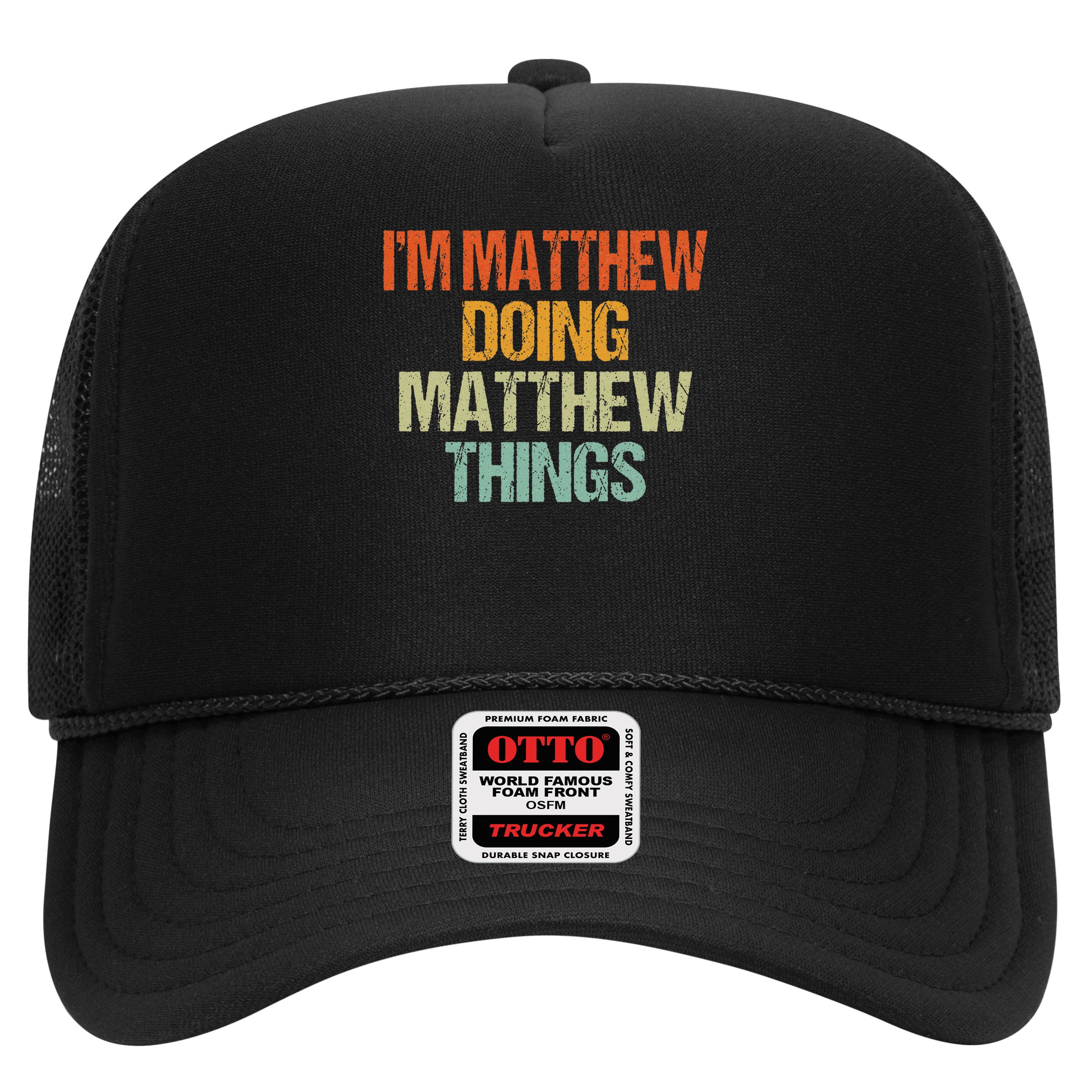 I'm Matthew Doing Matthew Things Vintage Birthday Hat