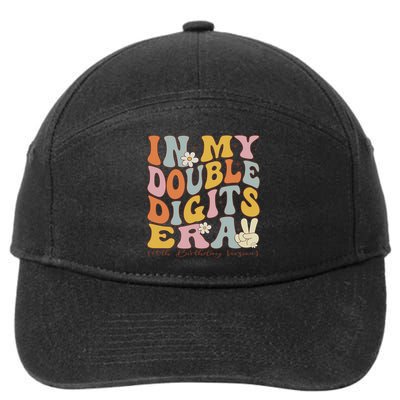 In My Double Digits Era 10th Birthday 7-Panel Snapback Hat