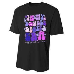 In My Double Digits Era 10th Birthday Performance Sprint T-Shirt