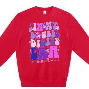 In My Double Digits Era 10th Birthday Premium Crewneck Sweatshirt