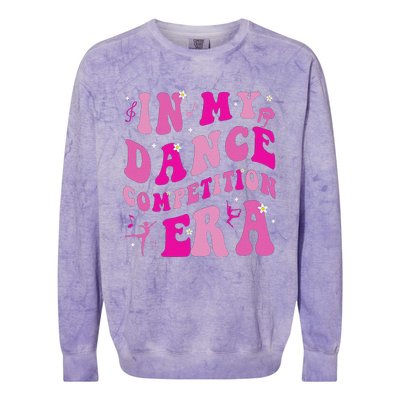 In My Dance Competition Era Colorblast Crewneck Sweatshirt