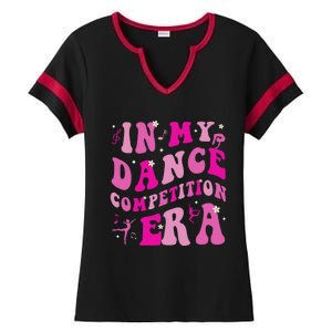 In My Dance Competition Era Ladies Halftime Notch Neck Tee