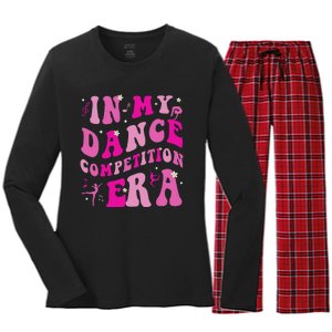 In My Dance Competition Era Women's Long Sleeve Flannel Pajama Set 