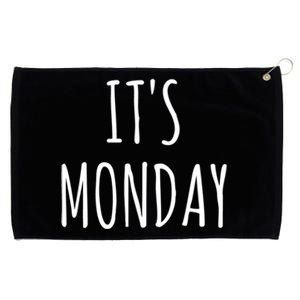 It's Monday Day Of The Week Prank April Fools Day Gift Great Gift Grommeted Golf Towel