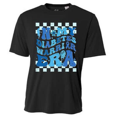 In My Diabetes Warrior ERA Retro Groovy Diabetes Awareness Cooling Performance Crew T-Shirt