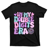 In My Double Digits Era Retro 10 Year Old 10th Birthday Girl T-Shirt