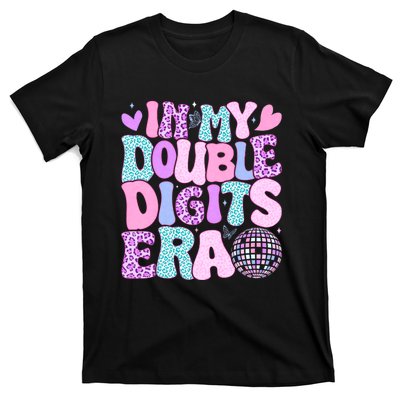 In My Double Digits Era Retro 10 Year Old 10th Birthday Girl T-Shirt