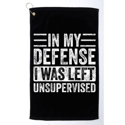 In My Defense Platinum Collection Golf Towel