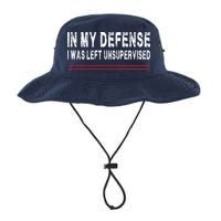 In My Defense I Was Left Unsupervised Legacy Cool Fit Booney Bucket Hat