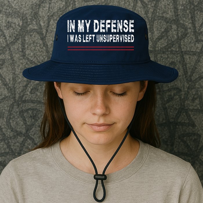 In My Defense I Was Left Unsupervised Legacy Cool Fit Booney Bucket Hat