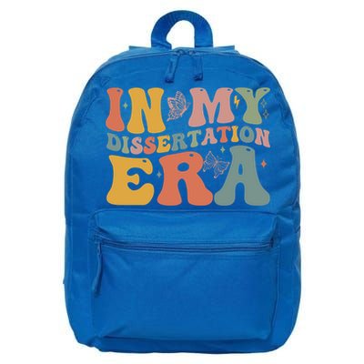 In My Dissertation Era School College Graduate Program Gift 16 in Basic Backpack