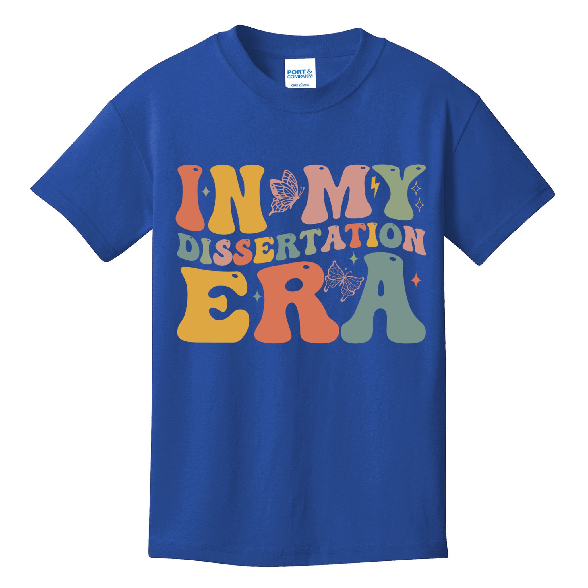 In My Dissertation Era School College Graduate Program Gift Kids T-Shirt