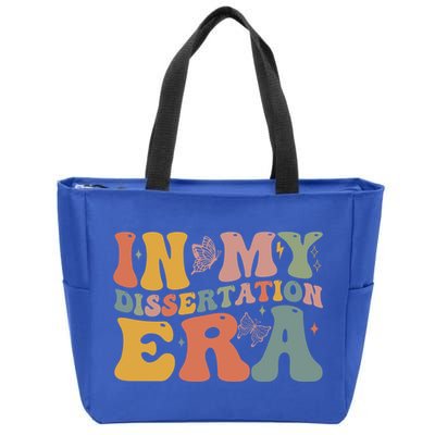 In My Dissertation Era School College Graduate Program Gift Zip Tote Bag