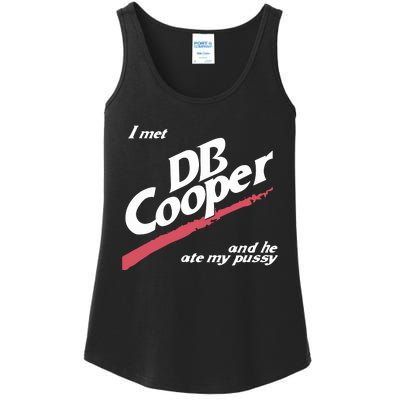 I Met Db Cooper And He Ate My Pussy Ladies Essential Tank