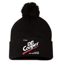 I Met Db Cooper And He Ate My Pussy Pom Pom 12in Knit Beanie