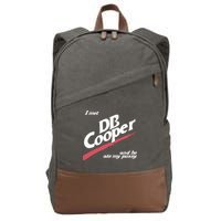 I Met Db Cooper And He Ate My Pussy Cotton Canvas Backpack