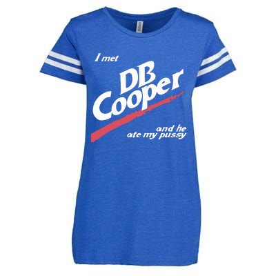 I Met Db Cooper And He Ate My Pussy Enza Ladies Jersey Football T-Shirt