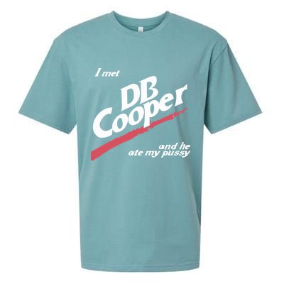 I Met Db Cooper And He Ate My Pussy Sueded Cloud Jersey T-Shirt
