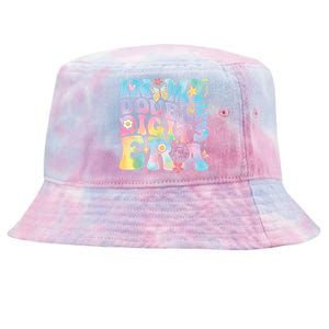 In My Double Digits Era Retro 10 Year Old 10th Birthday Girl Tie-Dyed Bucket Hat