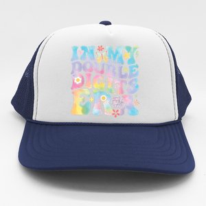 In My Double Digits Era Retro 10 Year Old 10th Birthday Girl Trucker Hat