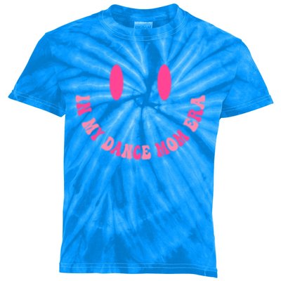 In My Dance Mom Era Groovy Retro (2 Sides) Gift Kids Tie-Dye T-Shirt