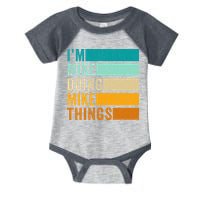 I'm Mike Doing Mike Things  Funny First Name Infant Baby Jersey Bodysuit