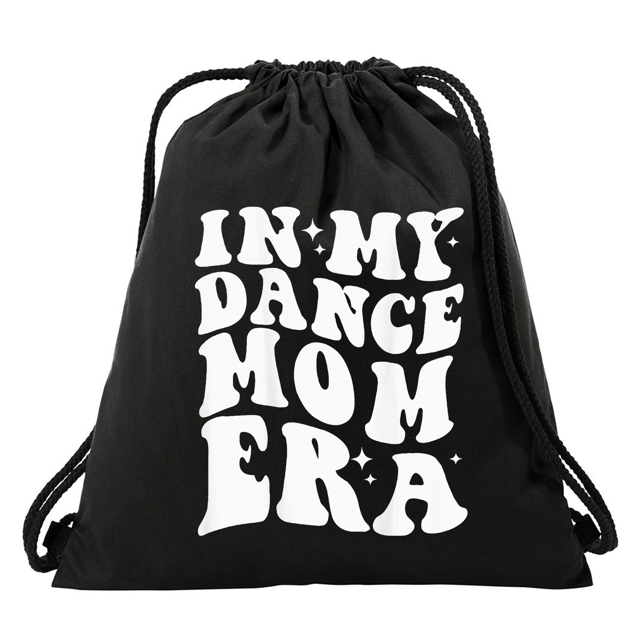 In My Dance Mom Era Drawstring Bag