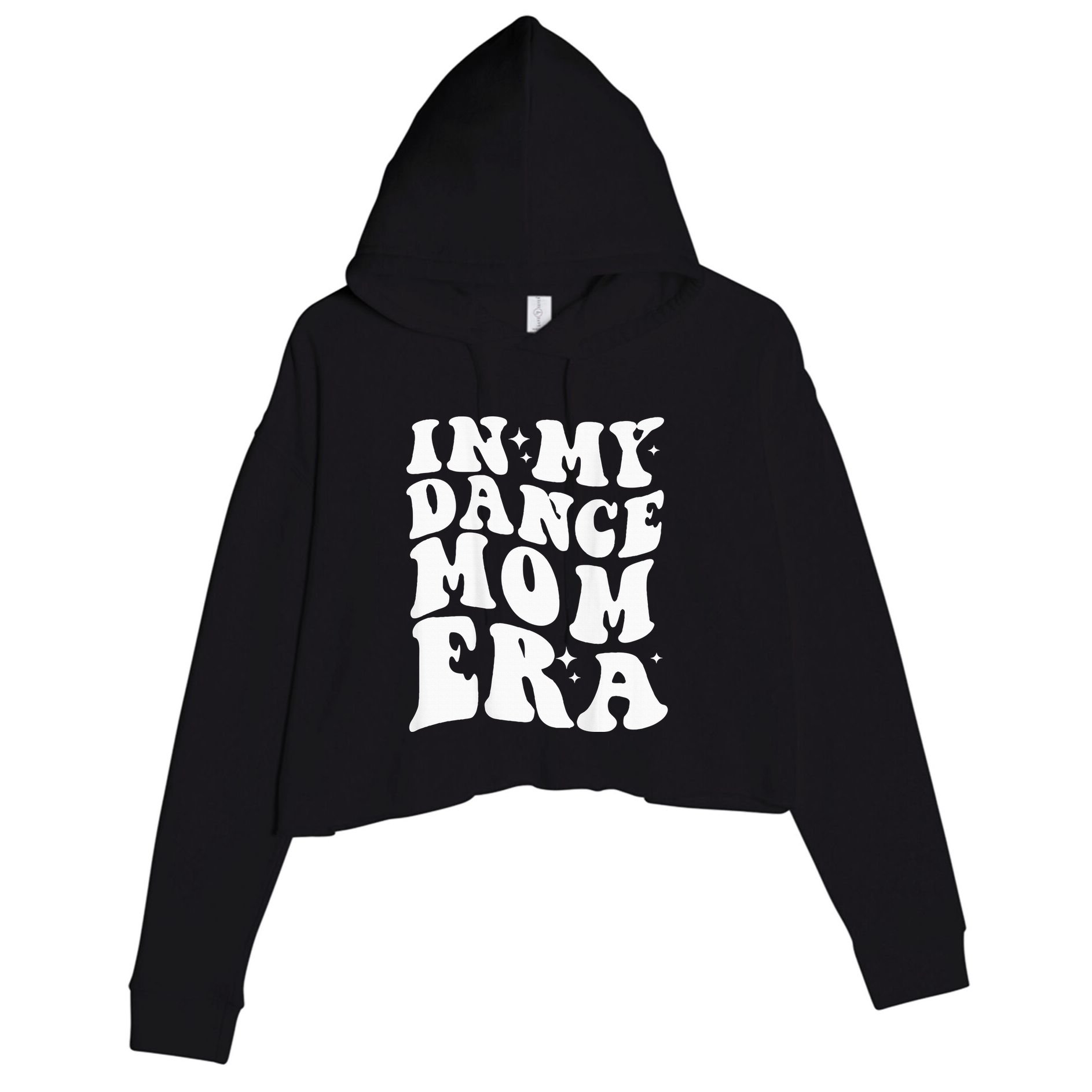 In My Dance Mom Era Crop Fleece Hoodie