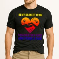 In My Darkest Hour I Reached For A Hand Found A Paw Xmas Gift Performance Shirt