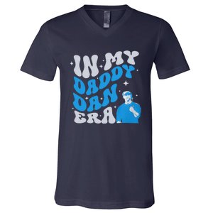 In My Daddy Dan Era Detroit Game Day V-Neck T-Shirt