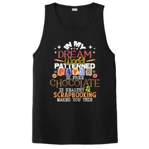 In My Dream World Patterned Paper Is Free Scrapbooking PosiCharge Competitor Tank