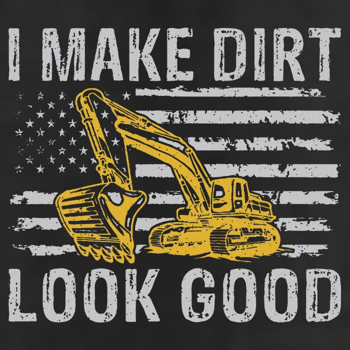 I Make Dirt Look Good Excavator 15oz Campfire Ceramic Mug