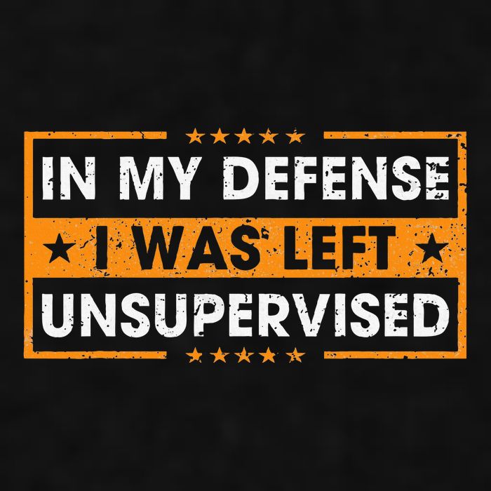 In My Defense I Was Left Unsupervised Retro Ladies PosiCharge Tri-Blend Wicking Tank