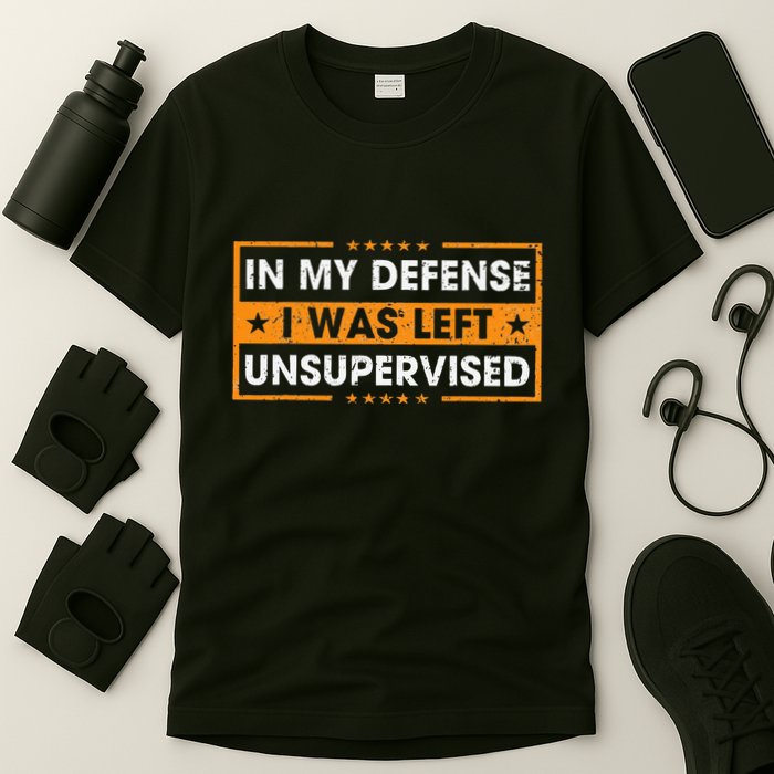 In My Defense I Was Left Unsupervised Retro T-Shirt