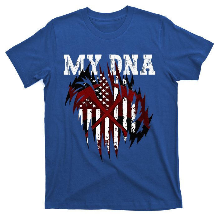 In MY DNA Unique Ripped T-Shirt