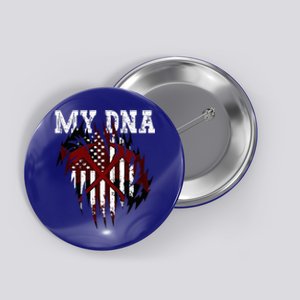 In MY DNA Unique Ripped Button