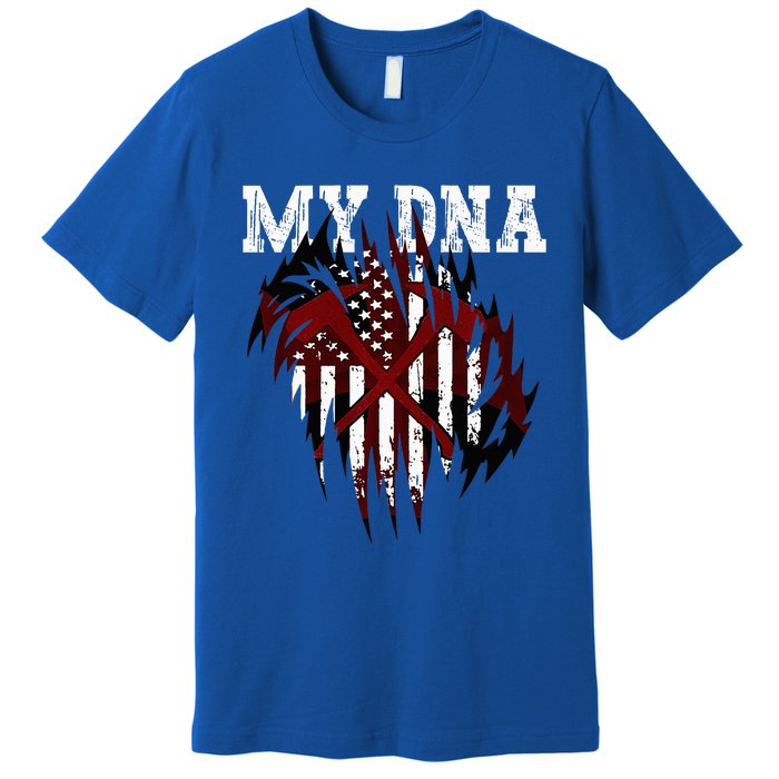 In MY DNA Unique Ripped Premium T-Shirt