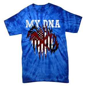 In MY DNA Unique Ripped Tie-Dye T-Shirt