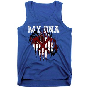 In MY DNA Unique Ripped Tank Top