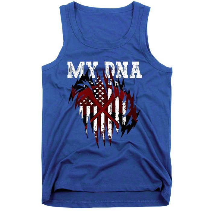 In MY DNA Unique Ripped Tank Top