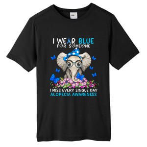 I Miss Every Single Day Alopecia Awareness Cute Gift Tall Fusion ChromaSoft Performance T-Shirt