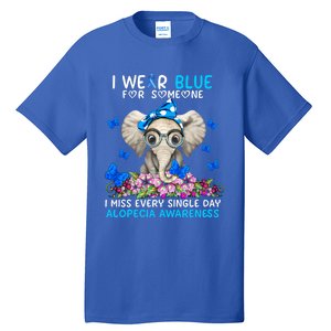 I Miss Every Single Day Alopecia Awareness Cute Gift Tall T-Shirt