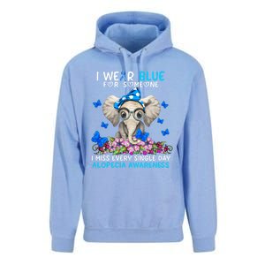 I Miss Every Single Day Alopecia Awareness Cute Gift Unisex Surf Hoodie