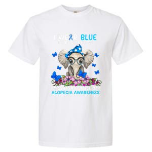 I Miss Every Single Day Alopecia Awareness Cute Gift Garment-Dyed Heavyweight T-Shirt