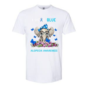 I Miss Every Single Day Alopecia Awareness Cute Gift Softstyle CVC T-Shirt