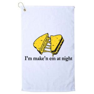 IM MakeN Em At Night Cheese Sandwich Platinum Collection Golf Towel